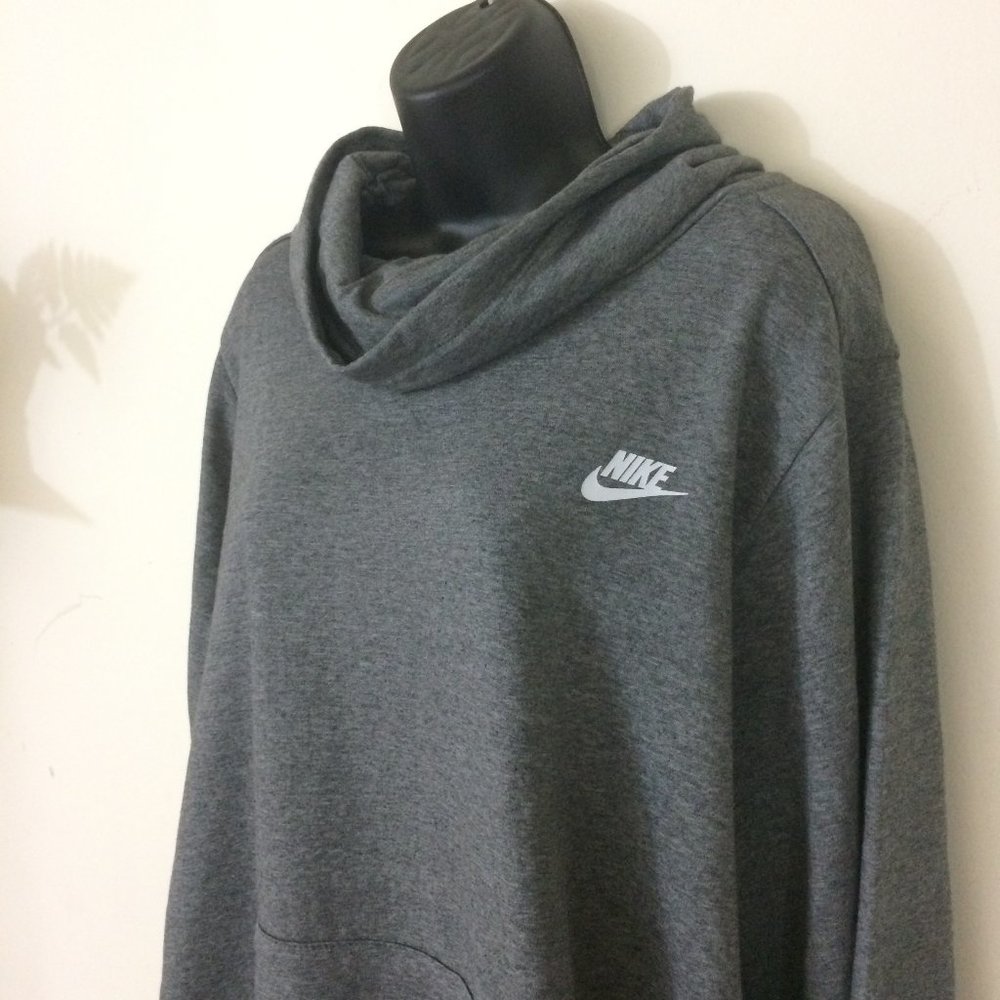Nike Funnel Neck Fleece Pullover Hoodie Plus Sz 2X - Picture 5 of 9